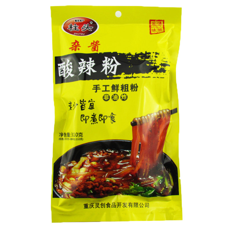 柱头重庆杂酱酸辣粉红薯粉条袋装