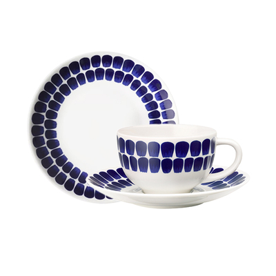 芬兰arabia24小时下午茶咖啡杯碟