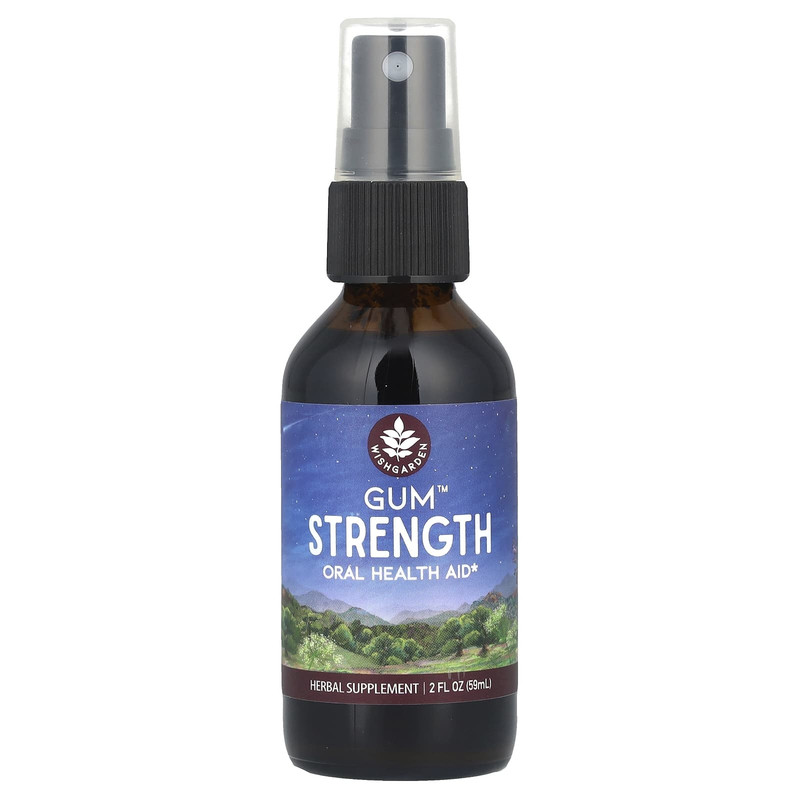 WishGarden Herbs,Gum™ Strength，口腔健康协助工具，2 液量盎司