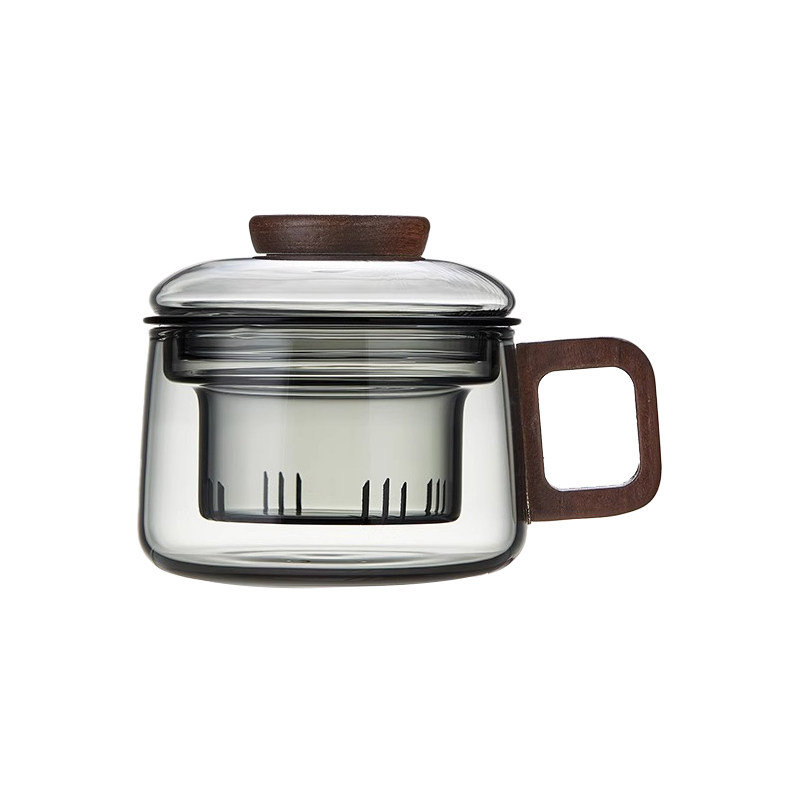 玻璃茶杯2026新款高端小型绿茶杯