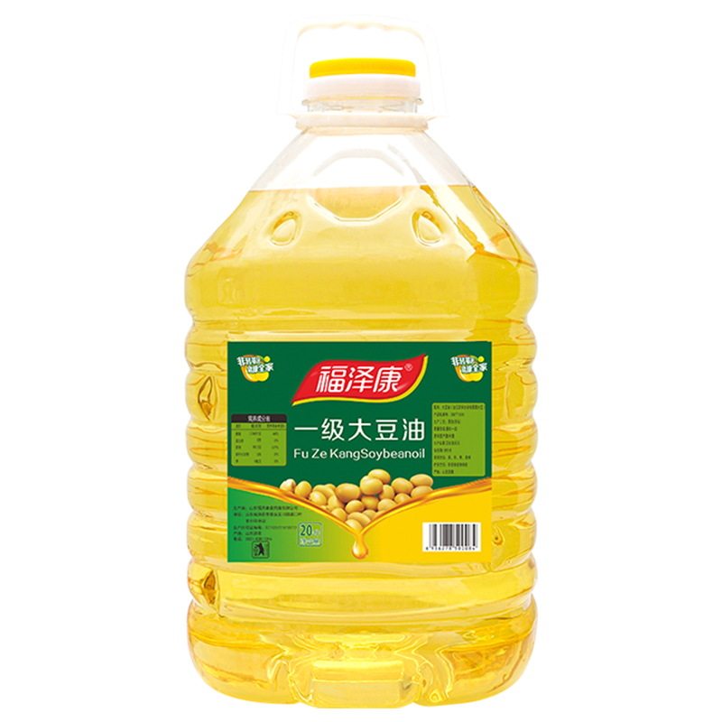 福泽康一级大豆油20L/桶