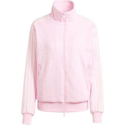 Adidas/阿迪达斯正品三叶草女士休闲条纹针织运动日常外套KS7778