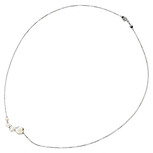 S925纯银通通顺滚珠项链女款简约百搭气质通勤锁骨链2025新款吊坠