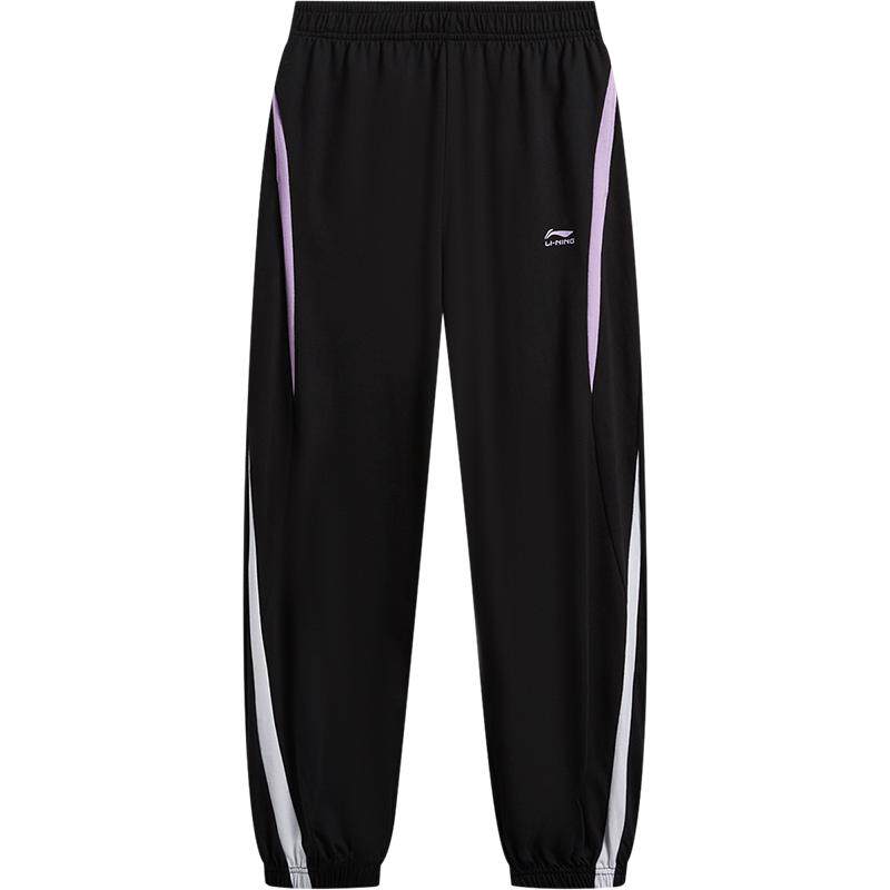 李宁童女官方正品休闲卫裤童装
