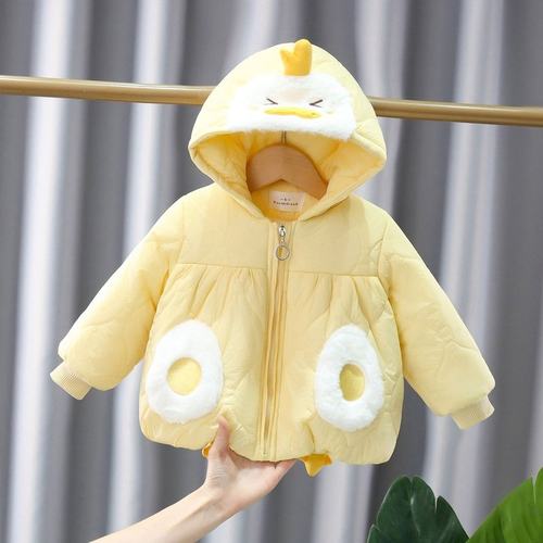 女童棉衣外套冬装洋气时髦儿童宝宝棉服加绒保暖冬季公主幼儿棉袄