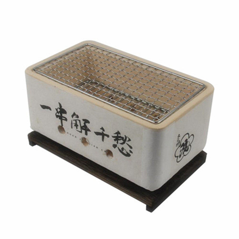 烧烤炭炉子烤肉串碳烤炉商用日式陶土炉户外木炭烤炉泥炉老式日本