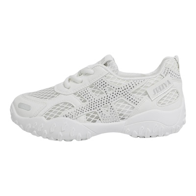 夏季轻便防滑镂空小白鞋软底女鞋