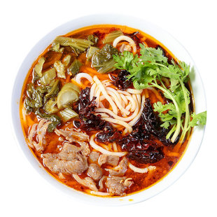 水城羊肉粉六盘水土特产遵义贵州米粉小吃方便速食正宗花溪牛肉粉