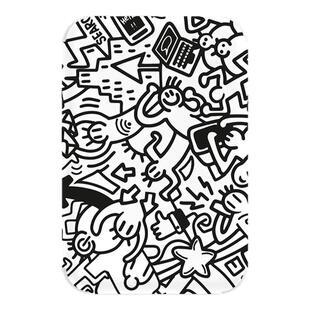 SkinAT适用 MagSafe外接电源创意贴膜 iPhone17/16外接电池贴膜 苹果手机充电宝保护膜 充电器防划伤彩色贴纸