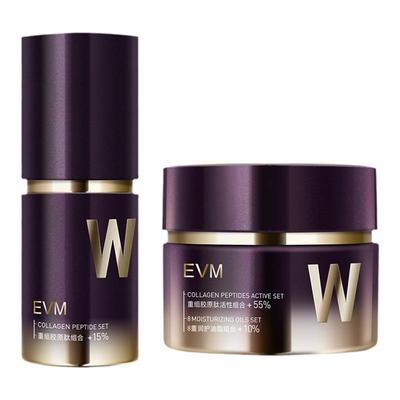 【顺丰速达】EVM重组胶原面霜精华水套组礼盒抗皱轻龄霜淡纹补水