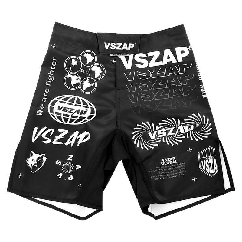 VSZAP格斗MMA速干高踢搏击短裤男