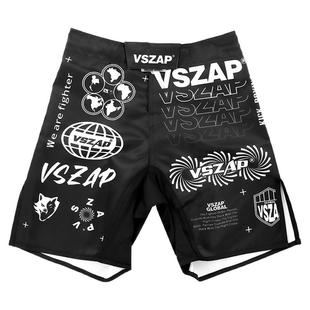 VSZAP搏击服运动综合格斗训练MMA短裤男女UFC跑步健身速干泰拳击