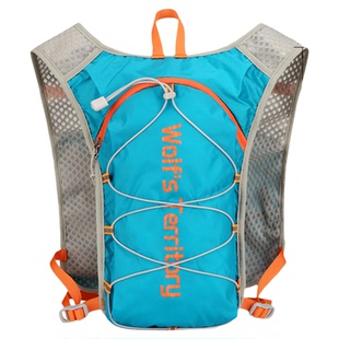户外7L儿童越野背包跑步骑行水袋包水壶运动徒步马甲包轻便防水