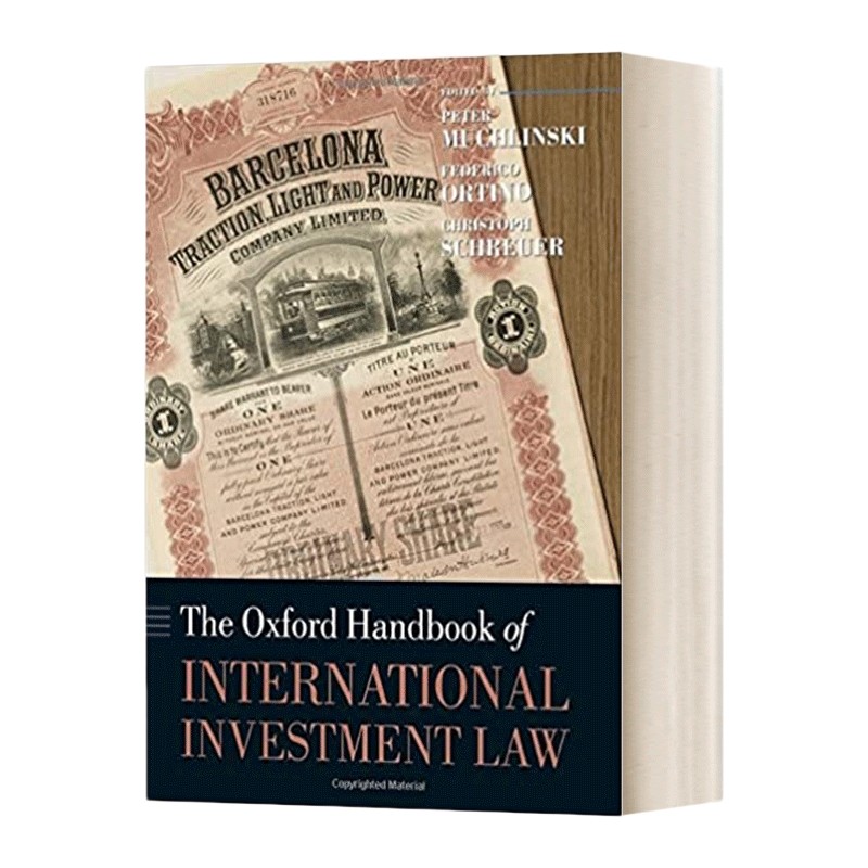 英文原版 精装 The Oxford Handbook of International Investment Law  牛津国际投资法手册 英文版 进口英语原版书籍