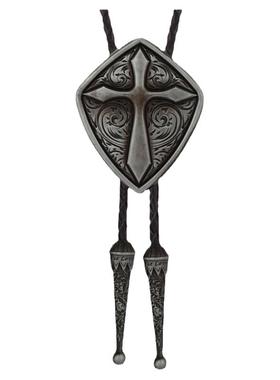 土酷小众四边形波洛男短袖项链