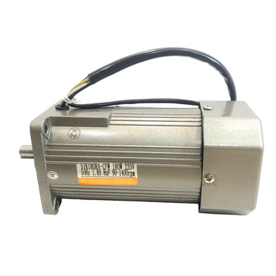 GYMOTOR立式光轴调速纯铜电动机90型180W交流220V三相380V1400rpm