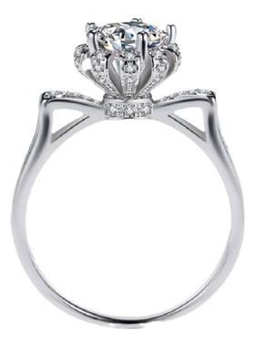 猫耳戒指可爱风钻戒时尚