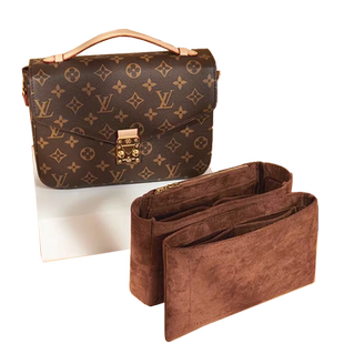 适用lV邮差包中包撑Pochette Métis内胆包衬袋绒面轻整理收纳包