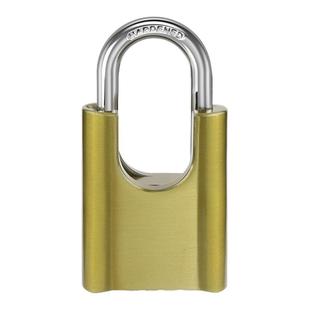 金属大号包梁密码锁挂锁长梁家用大门锁户外防水仓库铁链锁低开锁