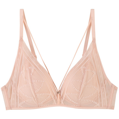 mybody轻薄法式深v时尚型文胸