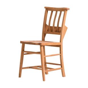 失物招领家具 教堂椅 北欧日式靠背椅现代简约椅子家用实木餐椅