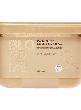 施华蔻漂发剂德国原装Blondme白金9度不伤发染发褪色剂漂粉双氧乳