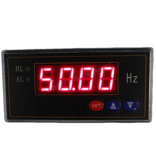 SX48 50HZ/DC10V 60HZ100HZ 4-20mA变频器用数显频率表SX48-F220V