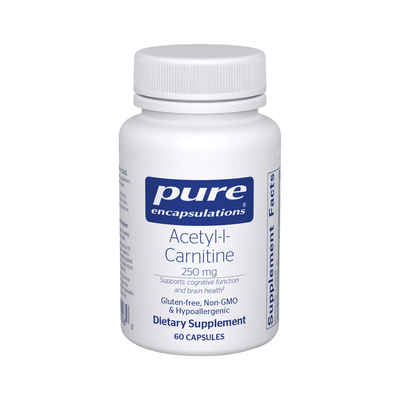 美国原装 Pure Acetyl-L-Carnitine 乙酰左旋肉碱记忆力大脑营养