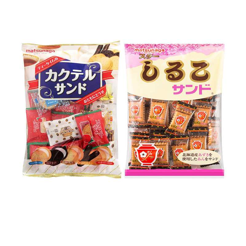 日本松永什锦饼干婚礼伴手礼巧克力曲奇独立小包装公司办公室点心