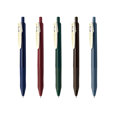 ZEBRAjj15五色全套酒红湖蓝笔