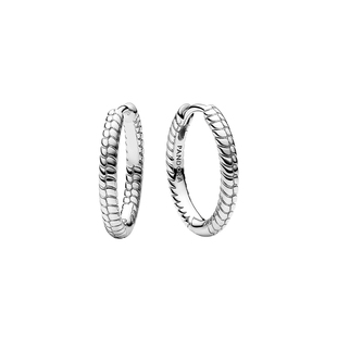 Pandora潘多拉银小号串饰耳环925银创意简约小众礼物