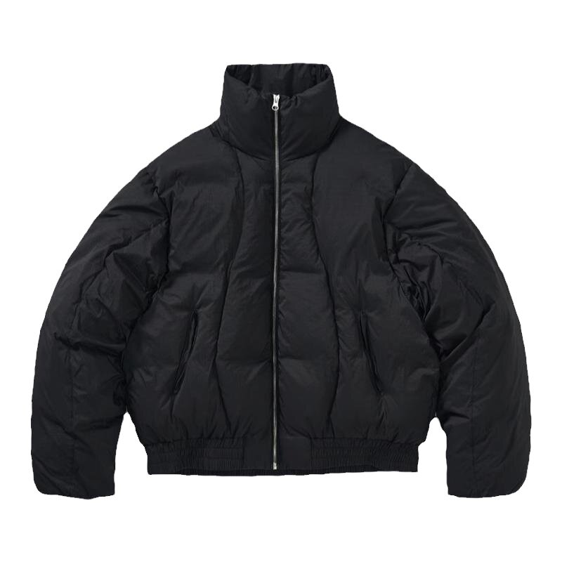 714street廓形绗线羽绒服