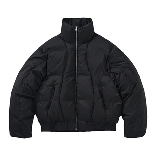 714street宽松廓形羽绒服男90白鸭绒冬季新款高蓬松防水羽绒外套