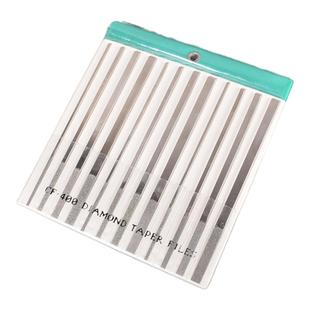 平斜锉刀金刚石超薄扁平锉刀CF-400一品合金锉刀大平斜锉金刚砂锉