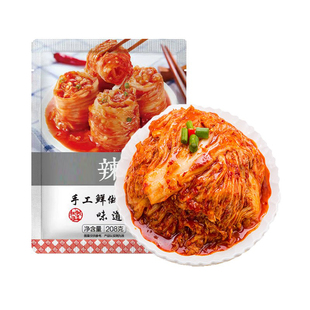 韩式辣白菜泡菜正宗开袋即食免切小咸菜下饭榨菜开胃爽口手工制作