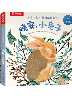触摸书小兔子幼儿早教婴儿启蒙