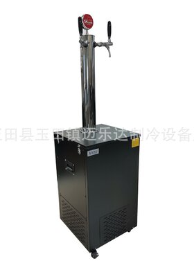 立式水冷单头扎啤机  双头 三头啤酒吧台机 酒柱可分体安装