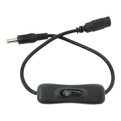 DC电源线带开关连接线插头公母头