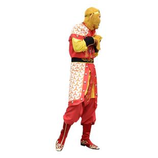 新款孙悟空美猴王衣服套装演出表演服装齐天大圣道具面具齐鲁唛娇