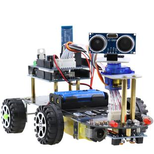 arduino智能小车机器人套件UNO R3循迹 避障 遥控 蓝牙机器人套件