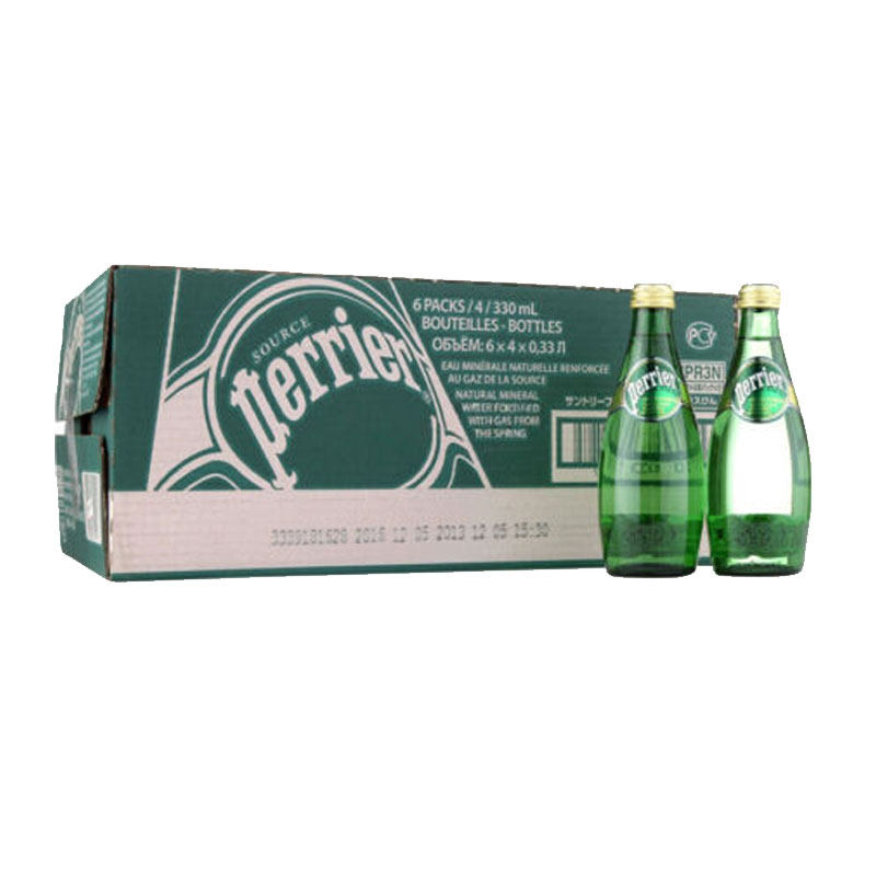perrier法国330ml含气天然矿泉水