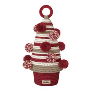 纳茉|糖果屋系列手工编织收纳筐杂物储物筐家用卧室新年树置物筐