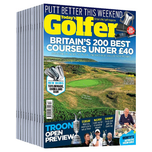 【单期可选】Today's Golfer 2024/23/22/21/20年月刊 英文高尔夫指导技术杂志英语期刊国外杂志