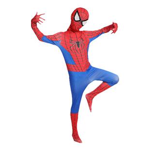 蜘蛛侠衣服儿童蜘蛛侠紧身衣超级英雄布鲁可蜘蛛钢铁侠英雄cos服