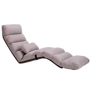 懒人日记折叠床单人卧室阳台飘窗靠背榻榻米无腿休闲躺椅懒人沙发