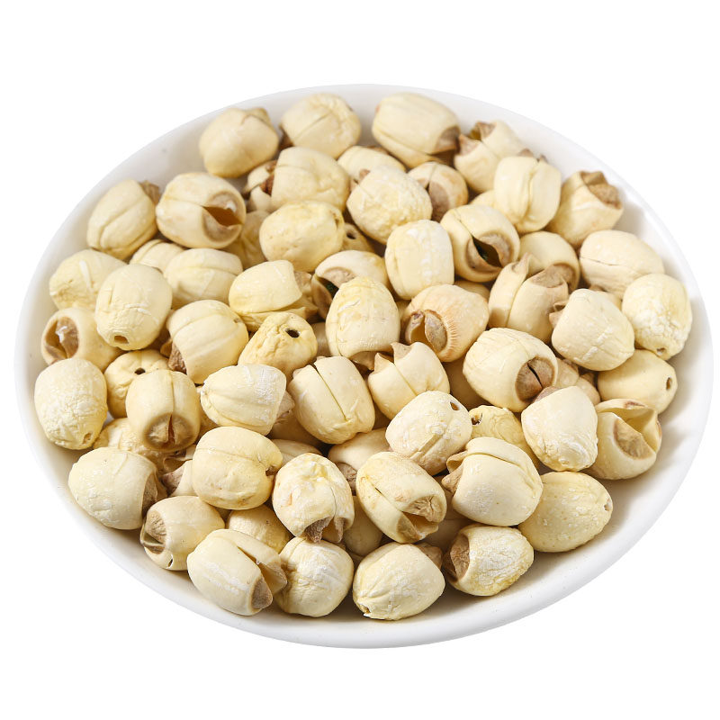 建宁莲子肉500g克建莲农家去芯带芯白莲子干货另售百合干银耳芡实