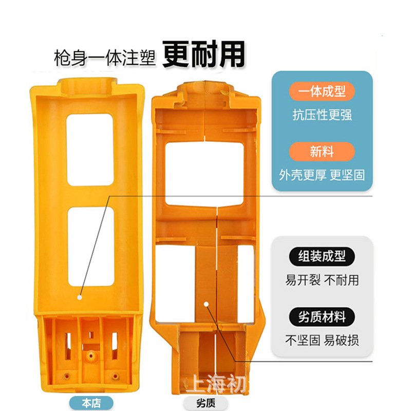 源头工厂美缝剂施工双枪组打份胶实力胶枪工具抢双管胶