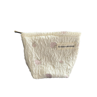 ins小众高级感便携小号化妆包立体女生月事包钱包杂物收纳袋拉链