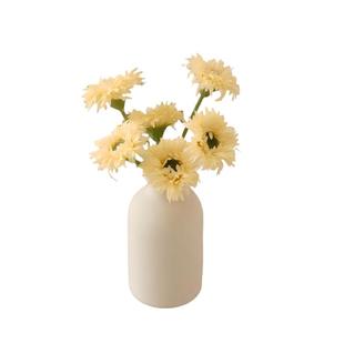 小清新仿真花拉丝菊假花仿真绢花客厅餐桌桌面装饰插花艺术摆件