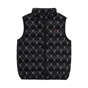 POLOWALK童装儿童马甲冬季2025新款男童女童羽绒服马甲外套背心